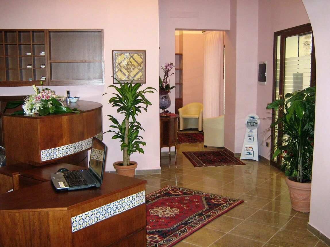 bancone ricevimento B&B